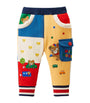 Miki House Embroidered Padded Leggings (2-5 Years)