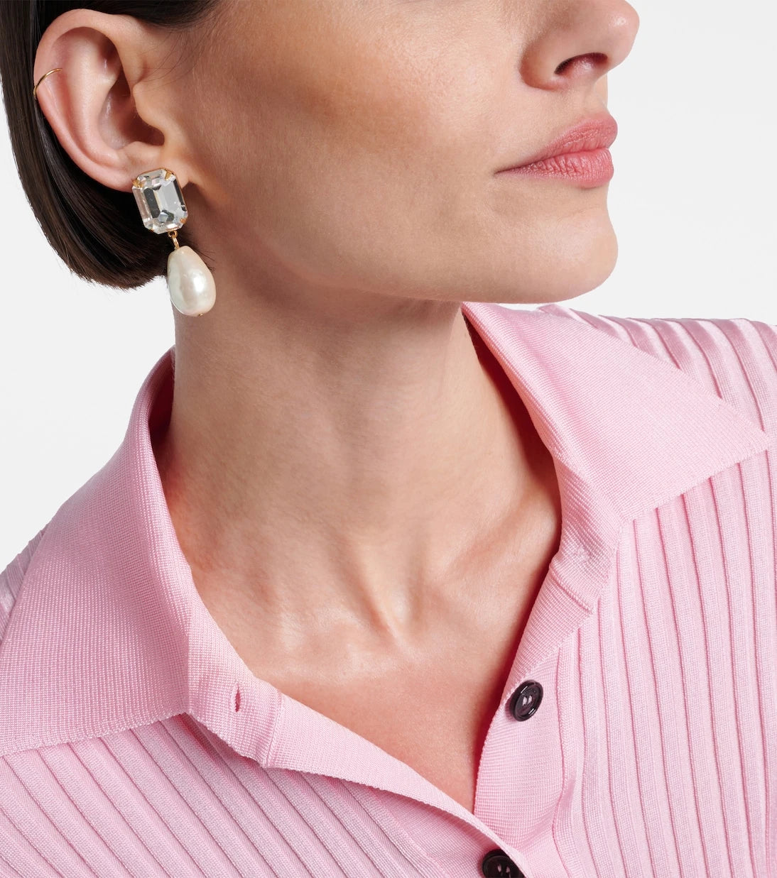 Jennifer Behr - Liana gold-plated drop earrings