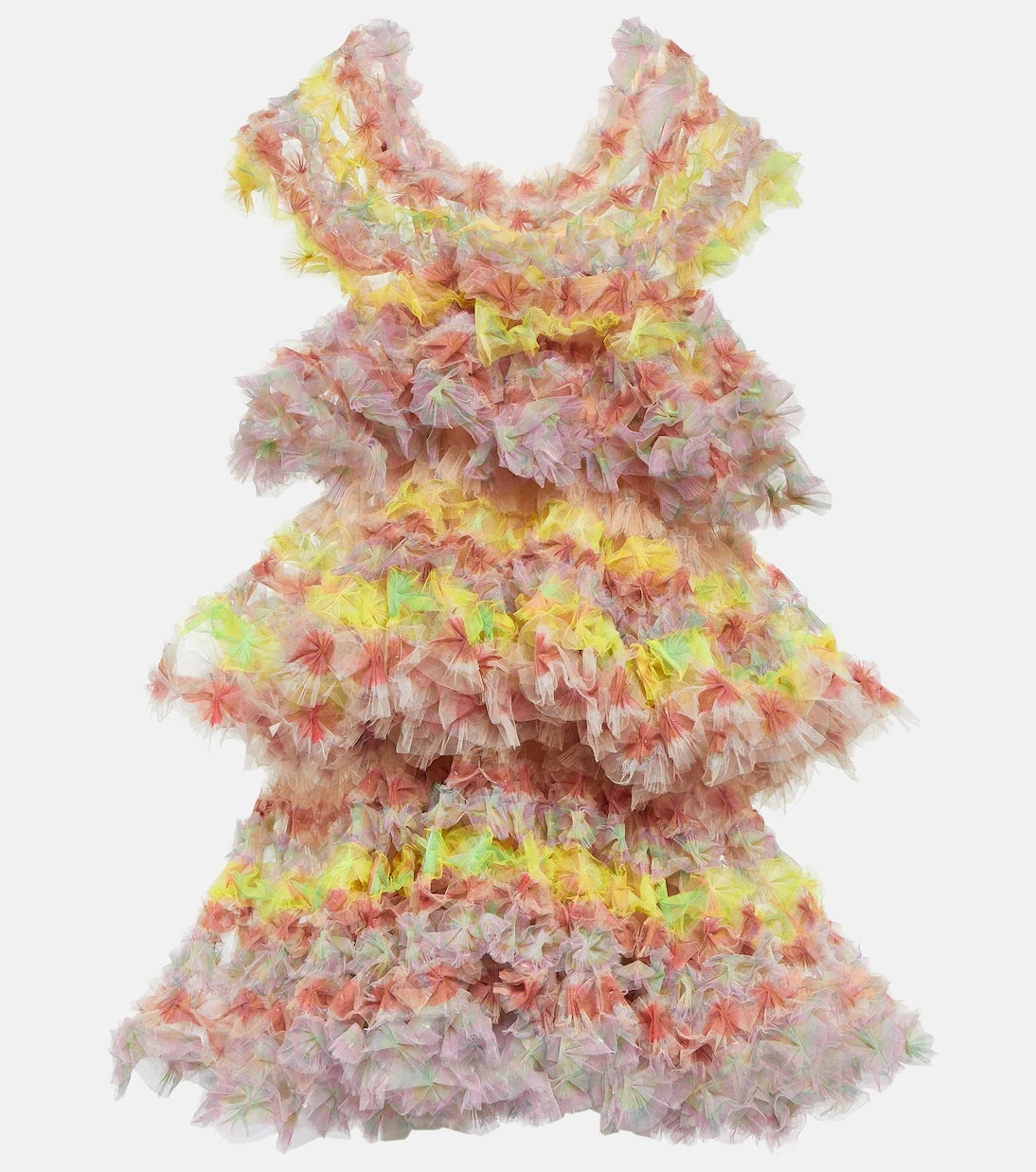 Susan Fang - Tiered midi dress