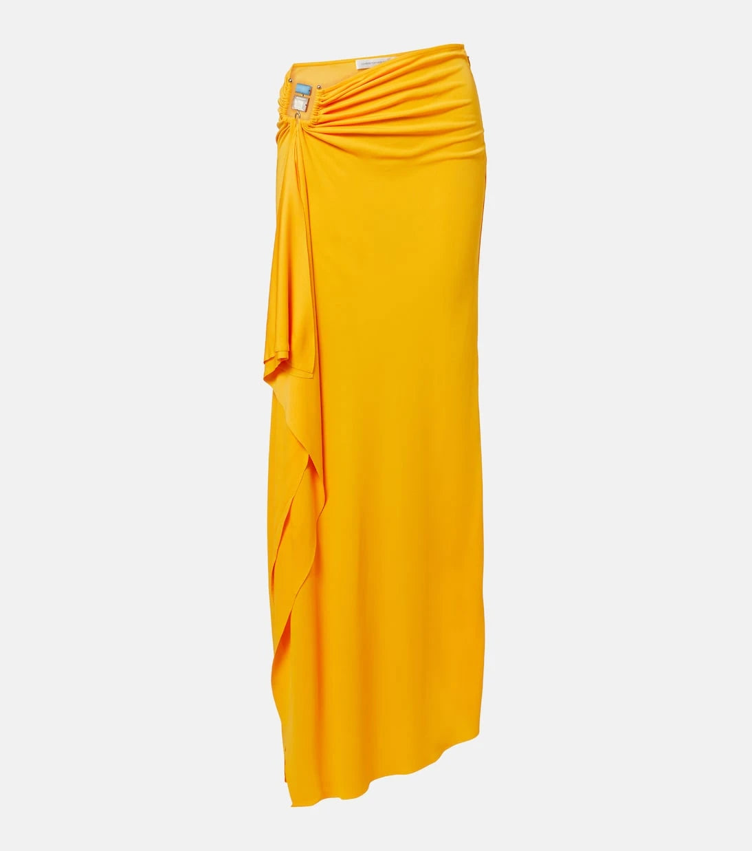 Christopher Esber - Embellished gathered jersey maxi skirt