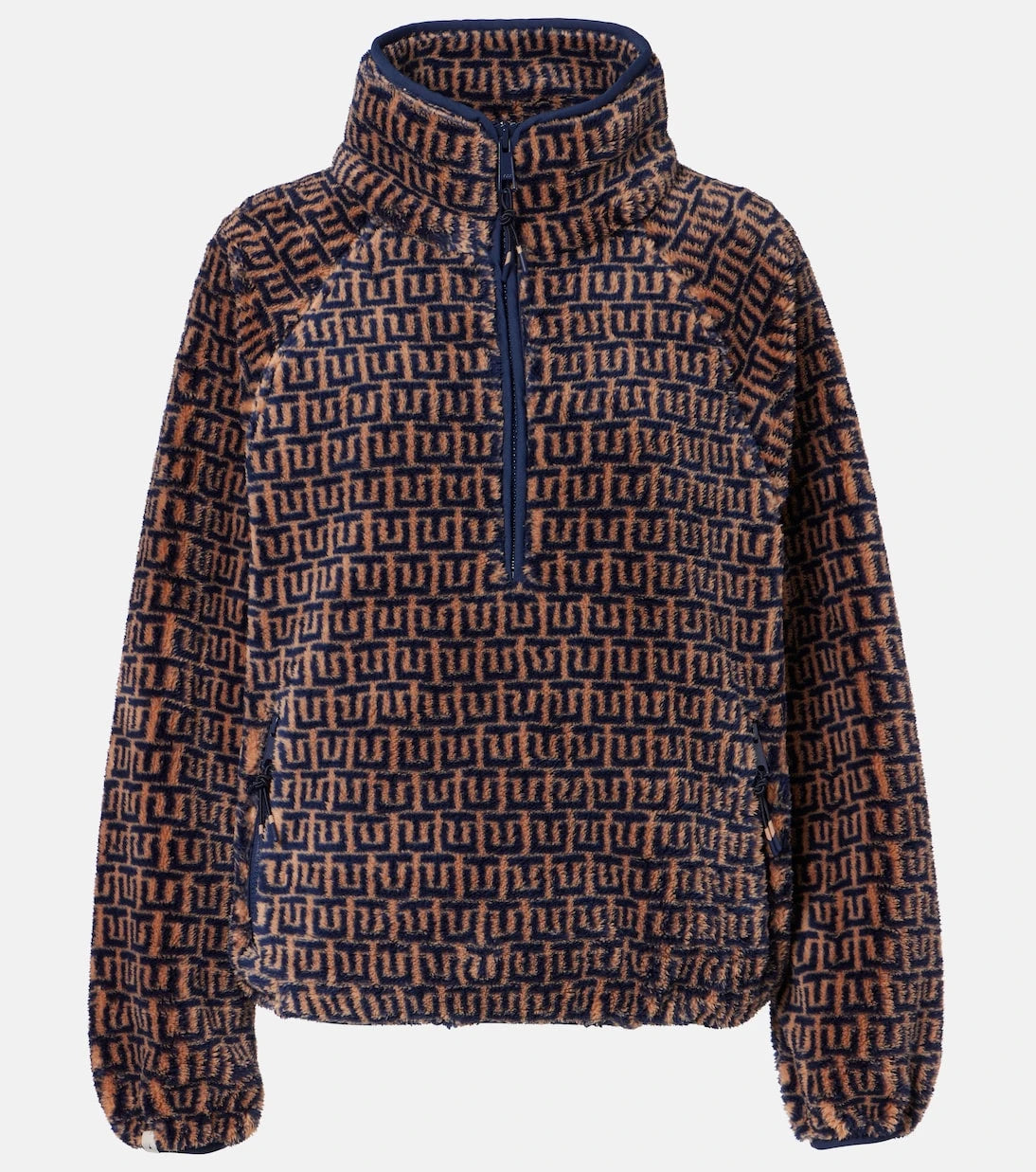 The Upside - Castilla Harlow fleece half-zip sweatshirt