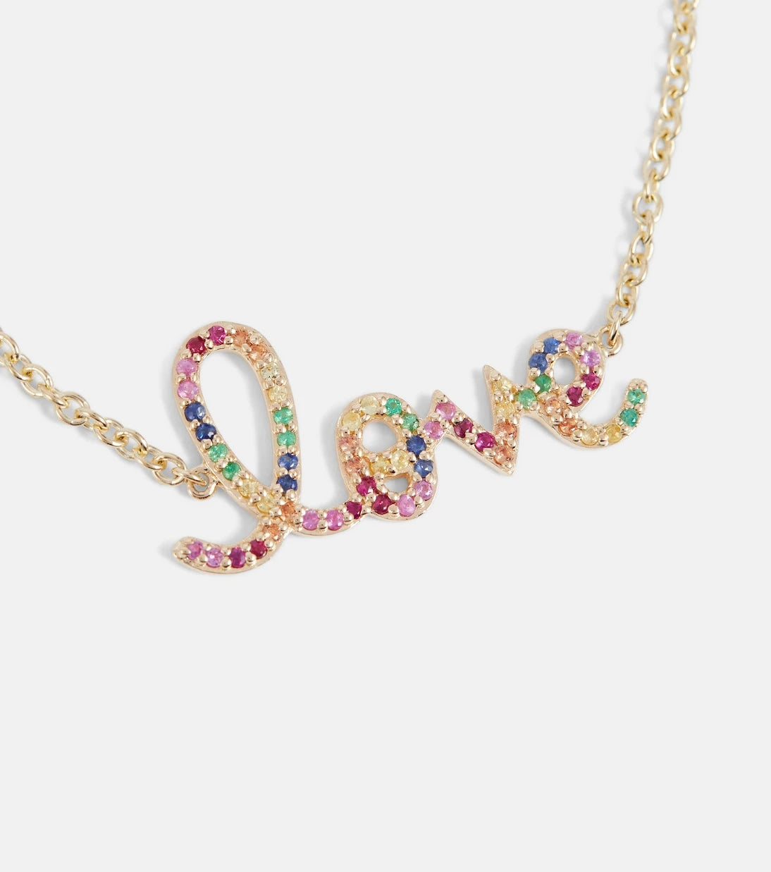 Sydney Evan - Love 14kt gold bracelet with diamonds