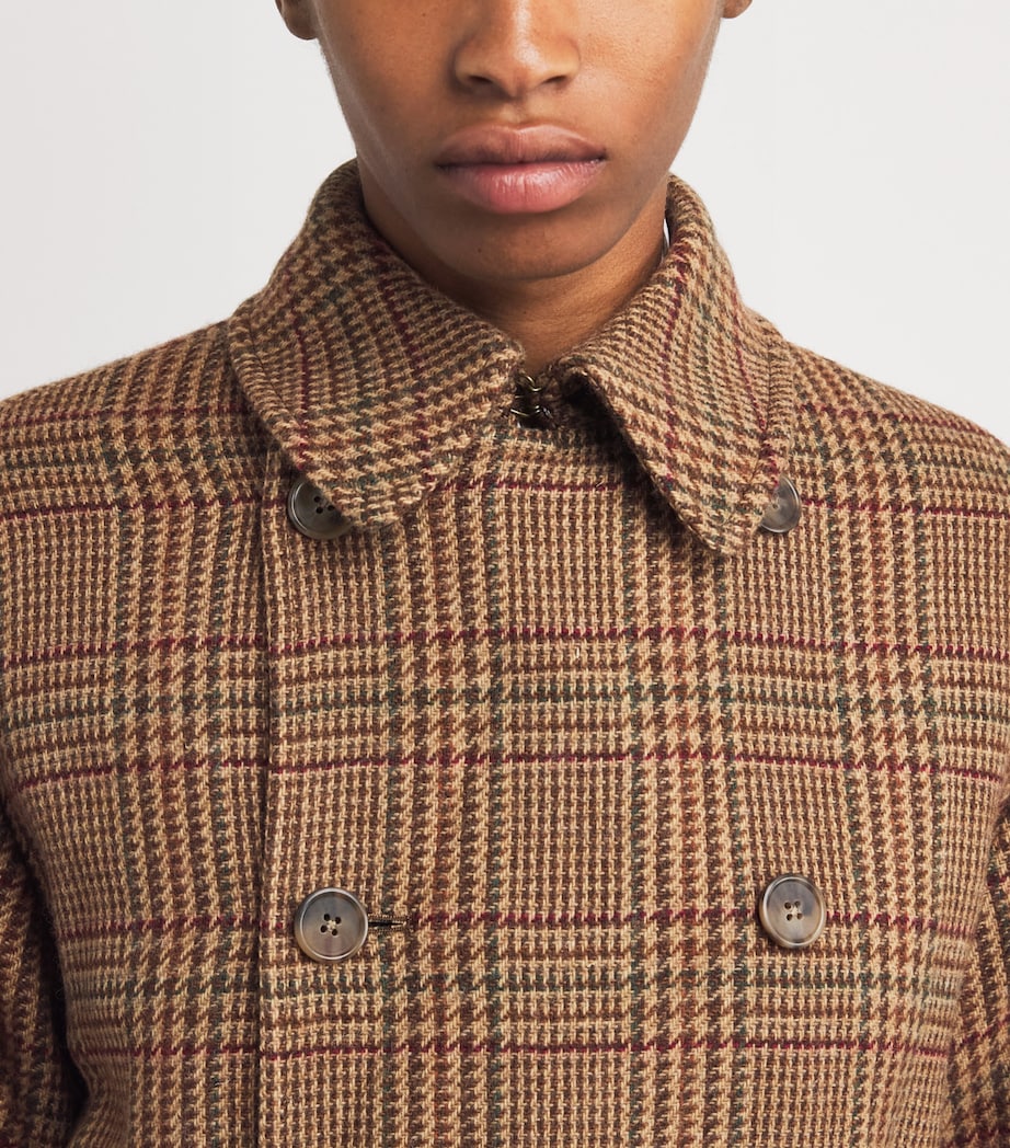 Polo Ralph Lauren Multi Wool Check Car Coat