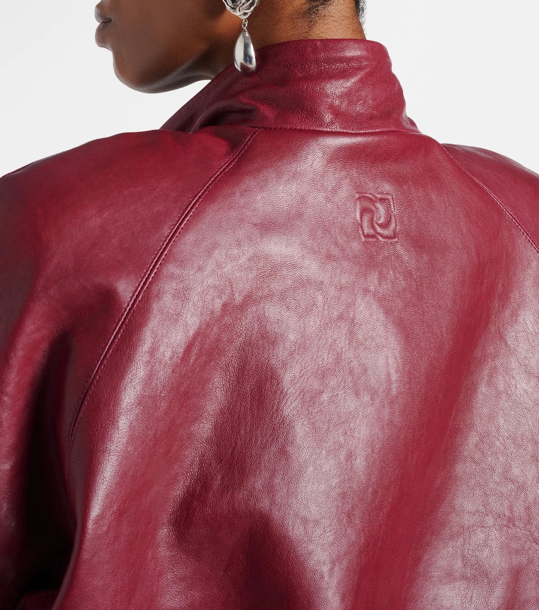 Magda Butrym - Cropped leather jacket