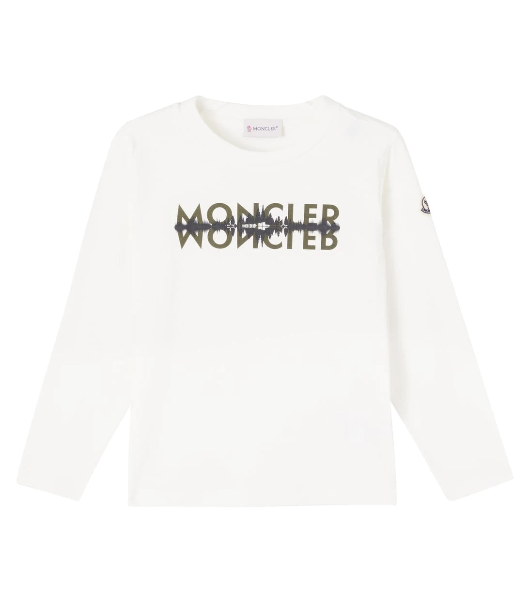 Moncler Enfant - Logo printed cotton T-shirt