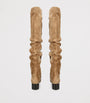 Khaite Brown Suede Andee Over-The-Knee Boots 40