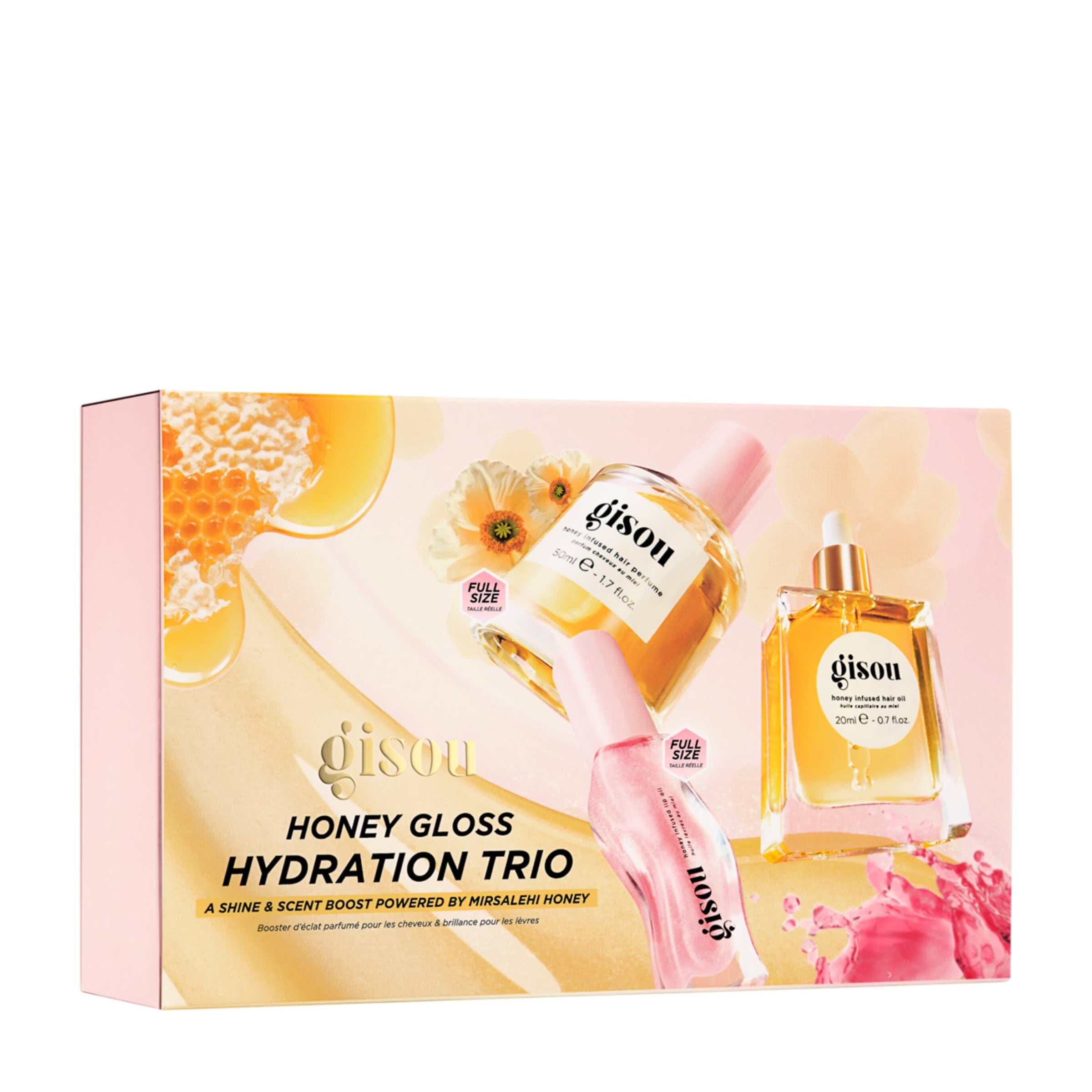 Honey Gloss Hydration Trio Gift Set (Worth £77)