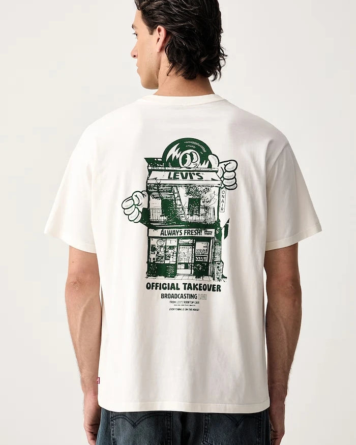 Levi's erkek pamuklu tişört VINTAGE FIT GRAPHIC