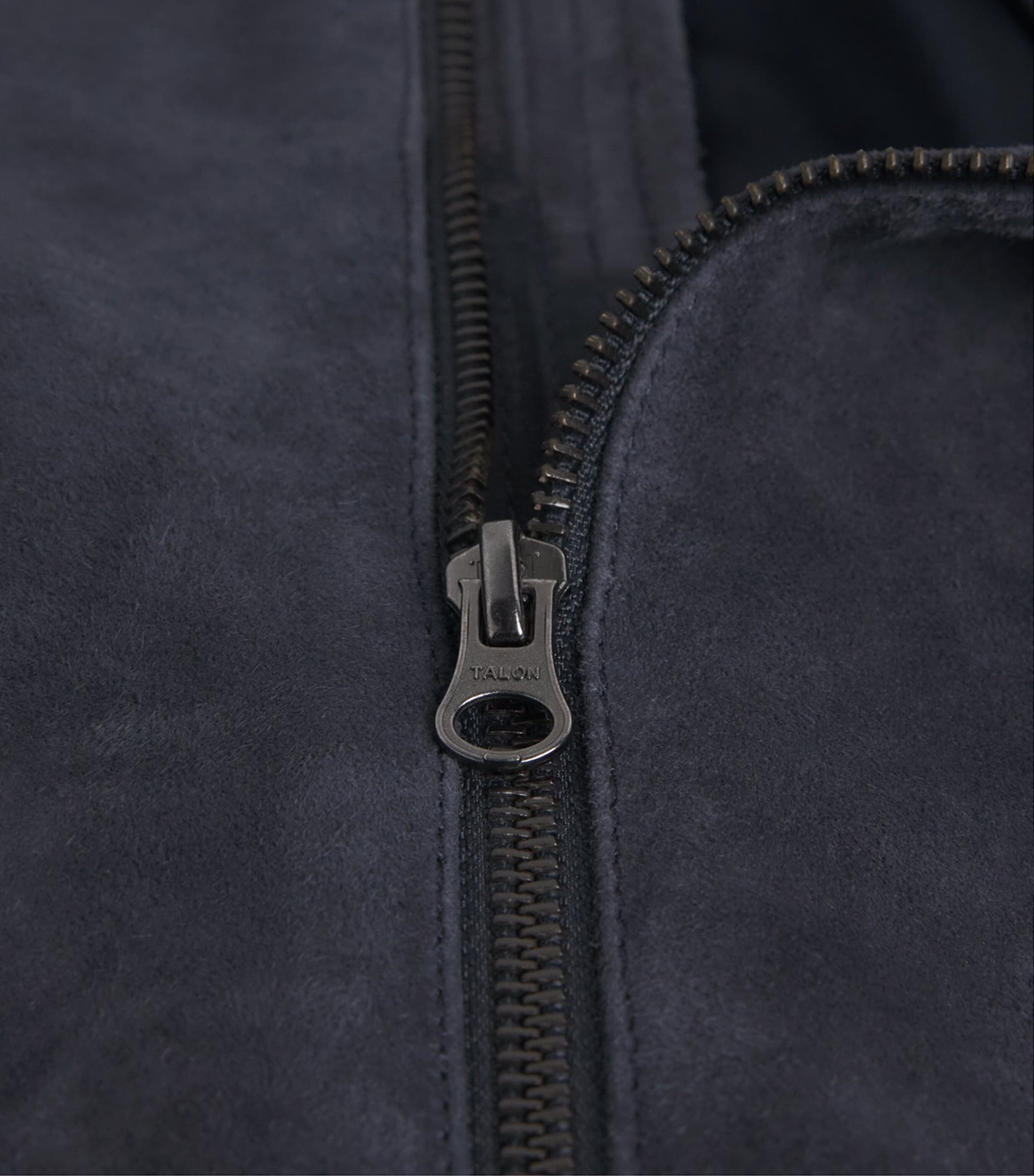 PAIGE Grey Suede Chen Bomber Jacket