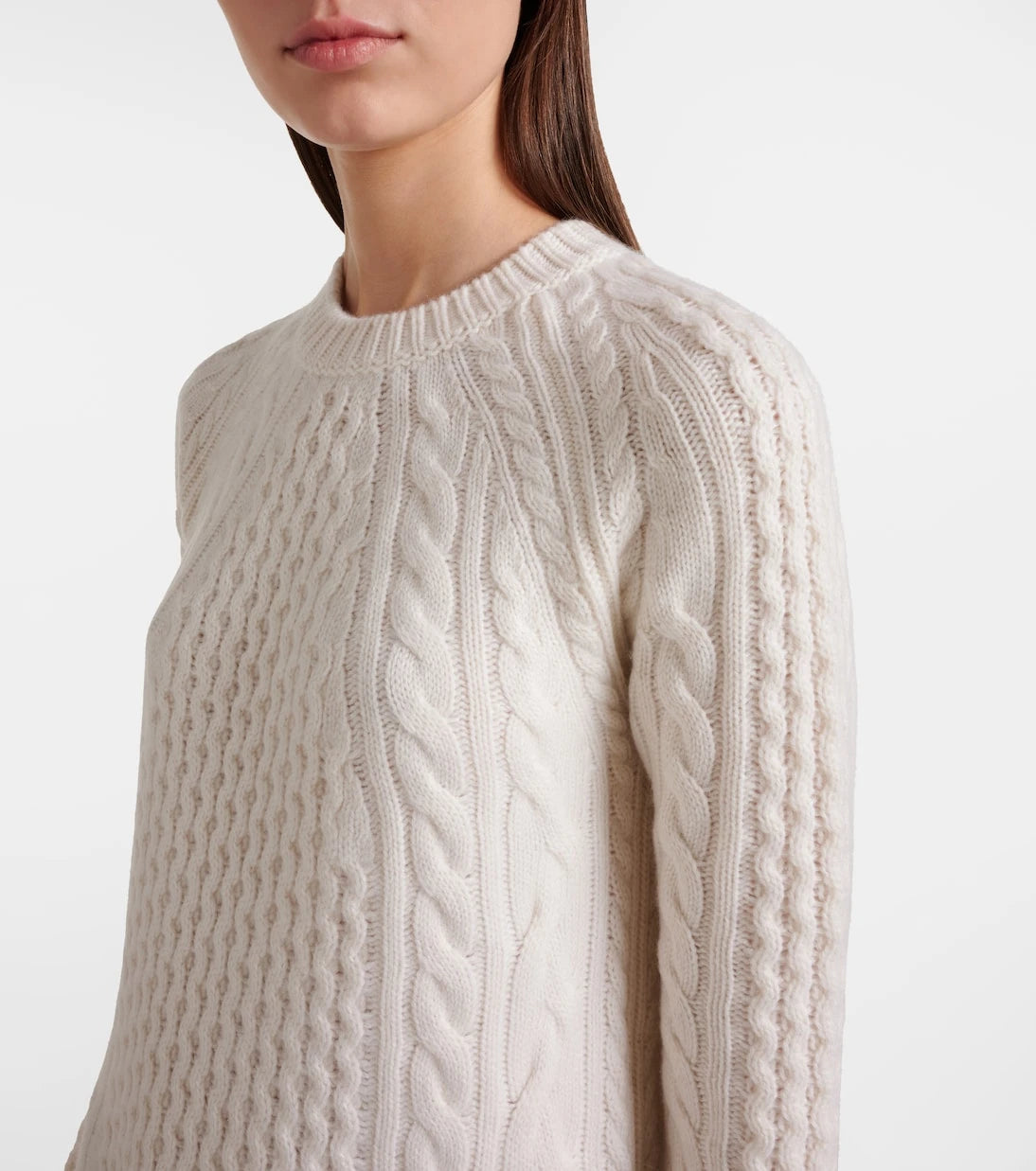 Lisa Yang - Nyla cable-knit cashmere maxi dress