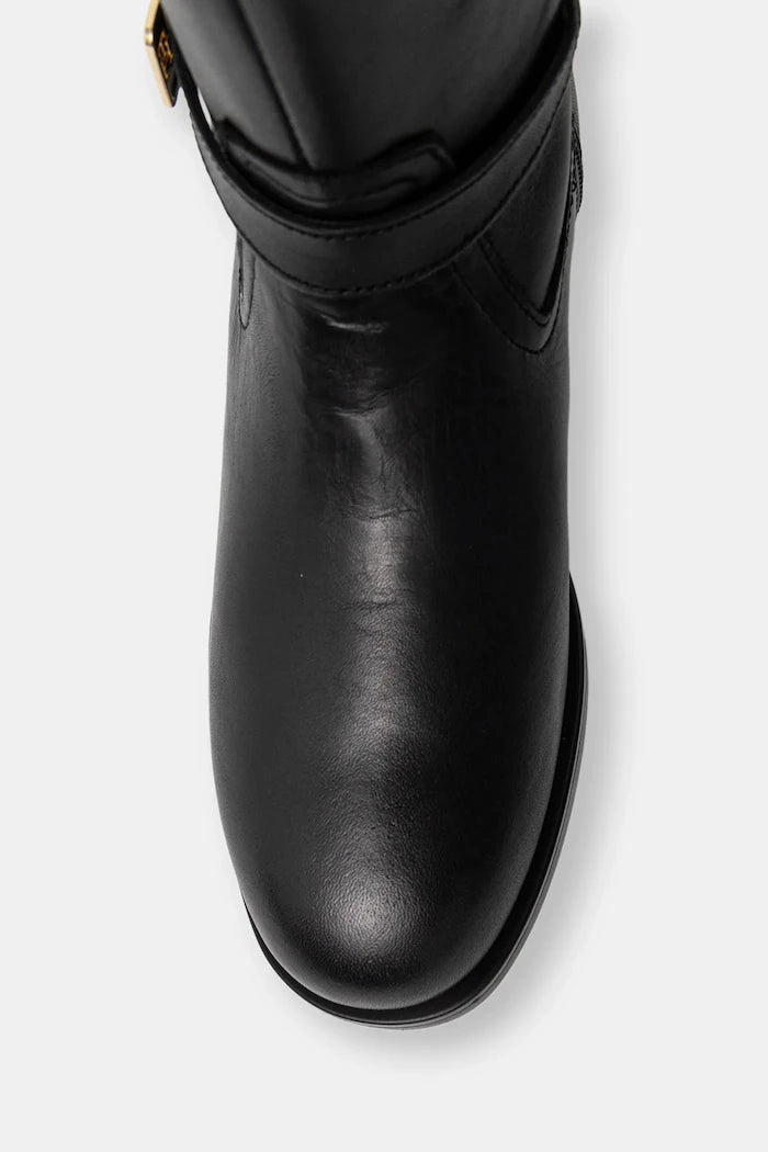 Tommy Hilfiger TH BUCKLE RIDING LTHR LONG BOOT Deri Çizme