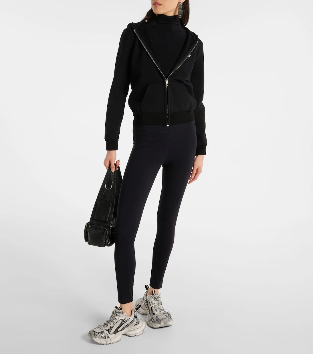 Balenciaga - Cotton-blend jersey hoodie