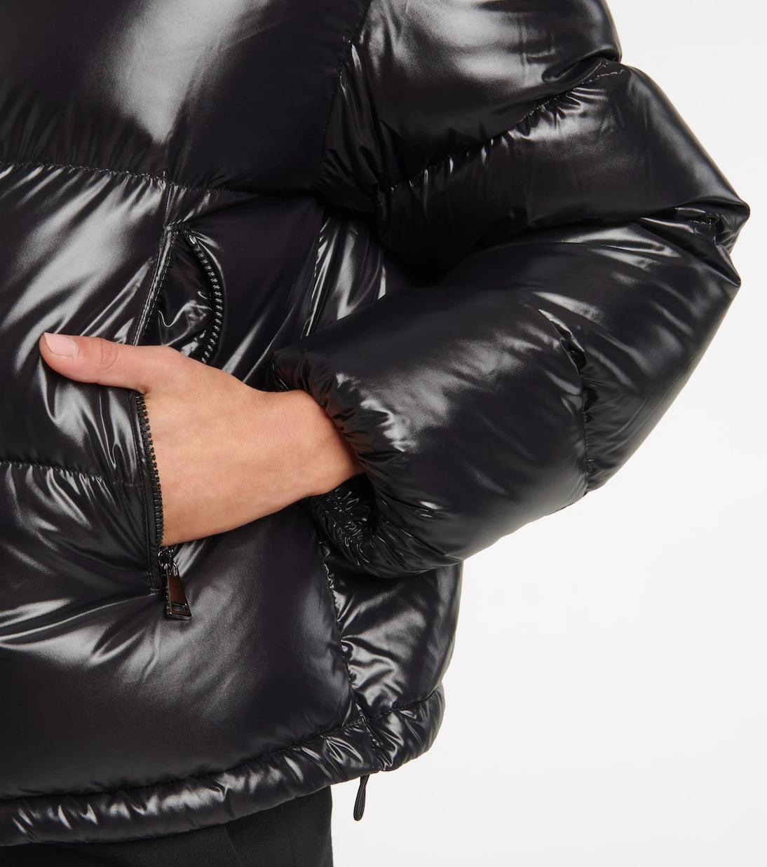Moncler - Cuscute high-neck down jacket
