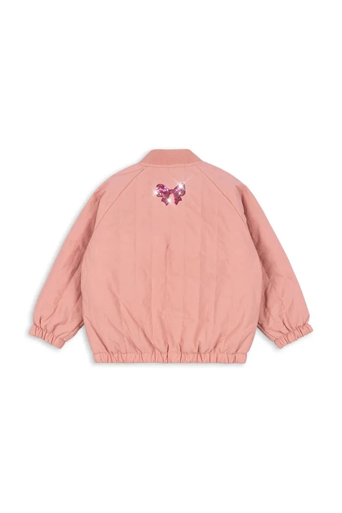 Детско яке бомбър Konges Sløjd JUNO SEQUIN BOMBER JACKET