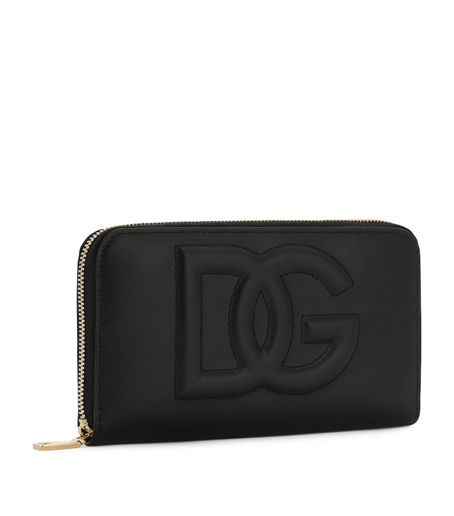 Dolce & Gabbana Multi Leather Zip Wallet