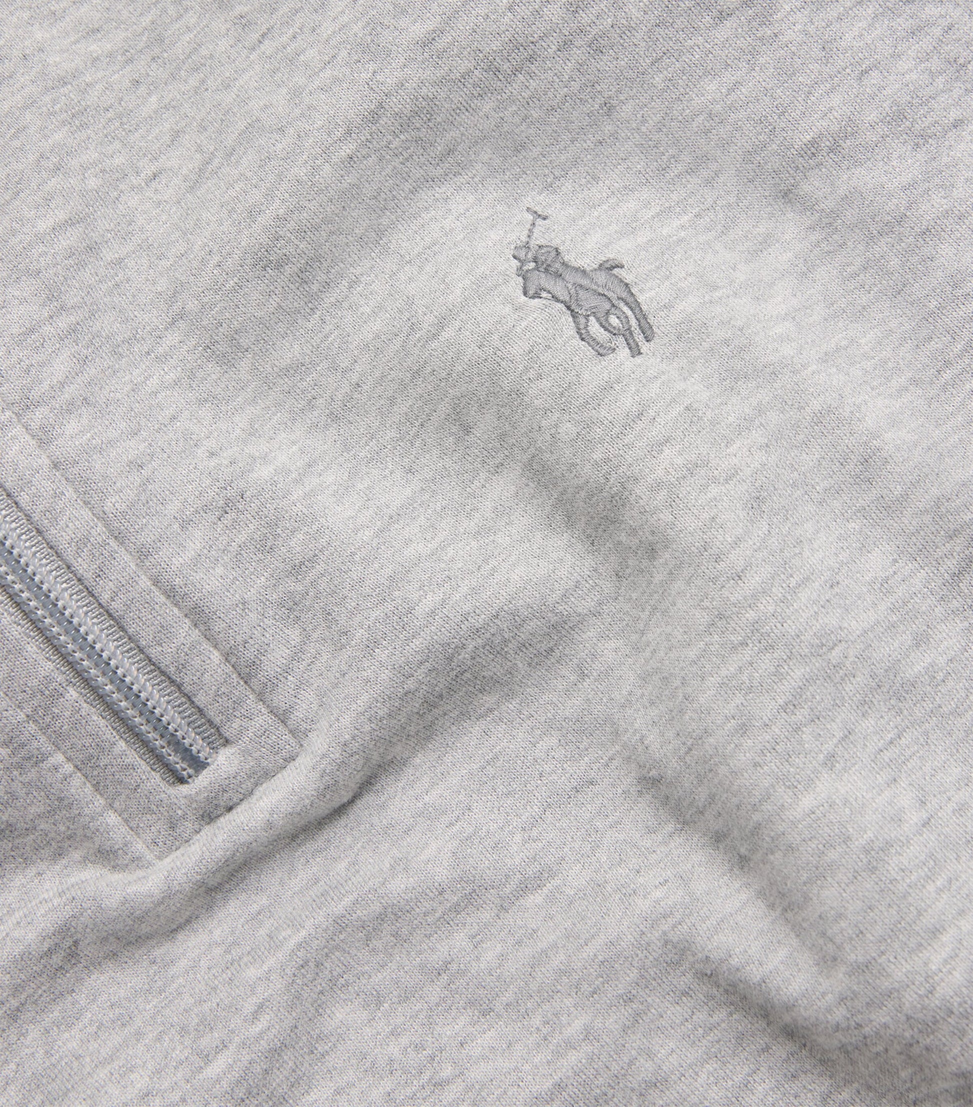 Polo Ralph Lauren Grey Quarter-Zip Sweatshirt