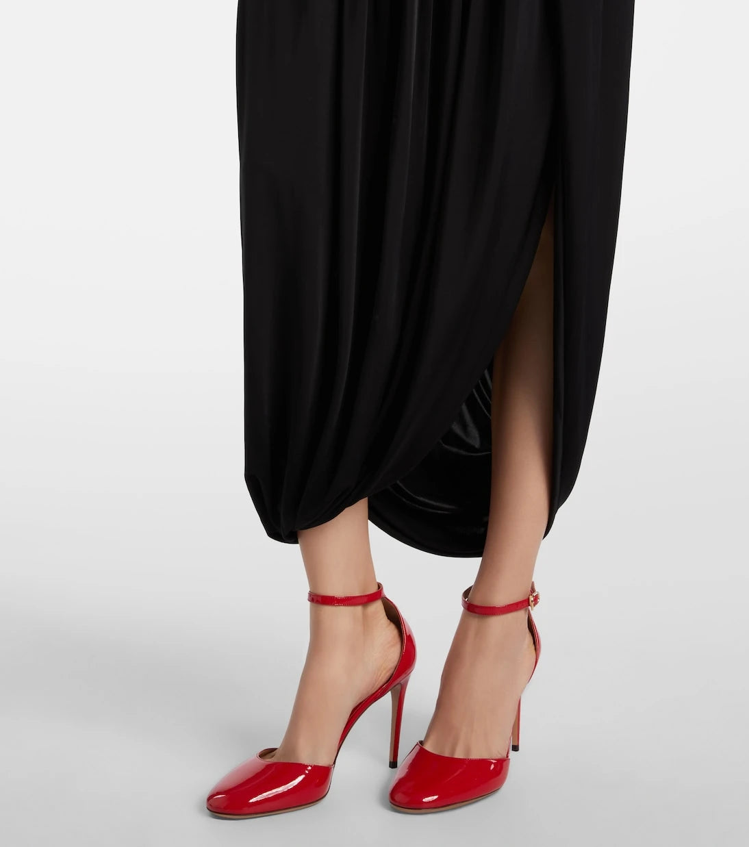 Ferragamo - Draped bustier dress