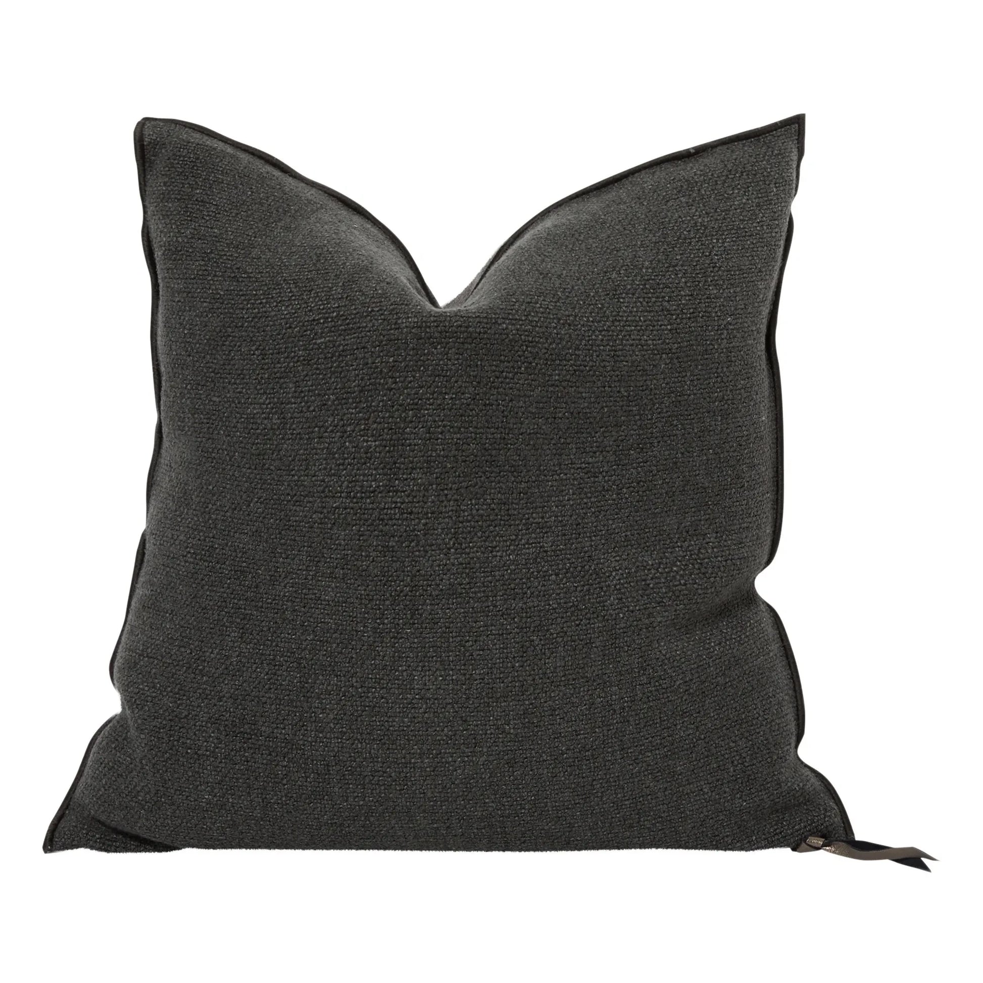Maison de Vacances - Vice Versa Formentera canvas cushion | Carbon