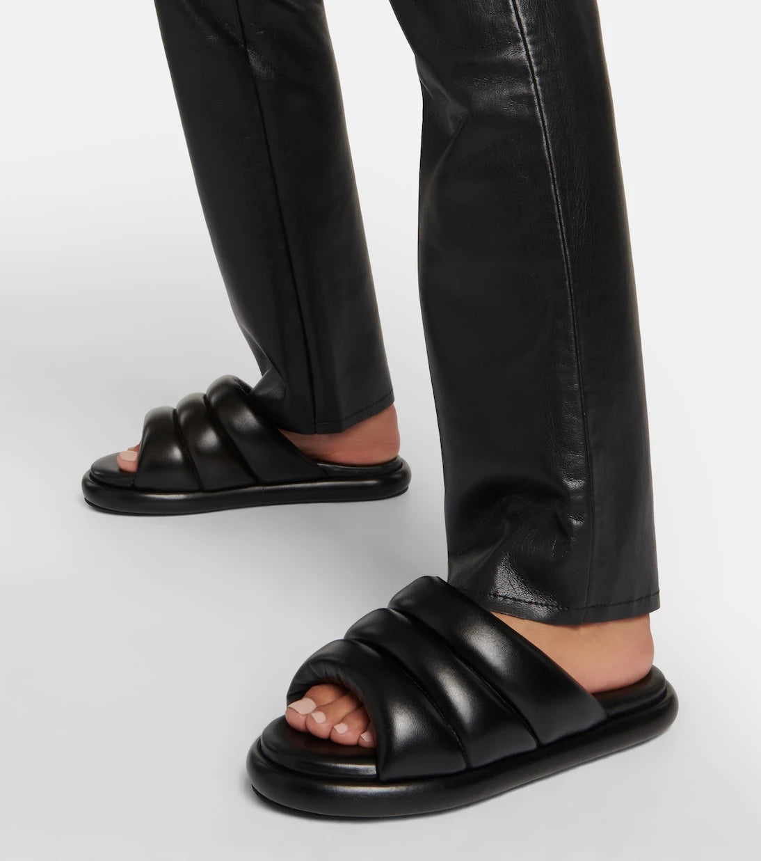 Proenza Schouler - Padded leather slides