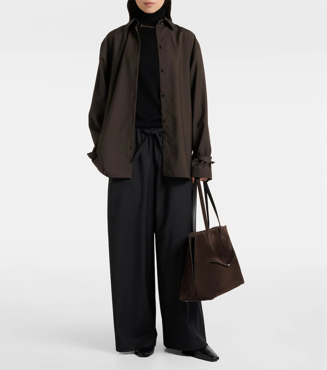 Toteme - Oversized wool shirt