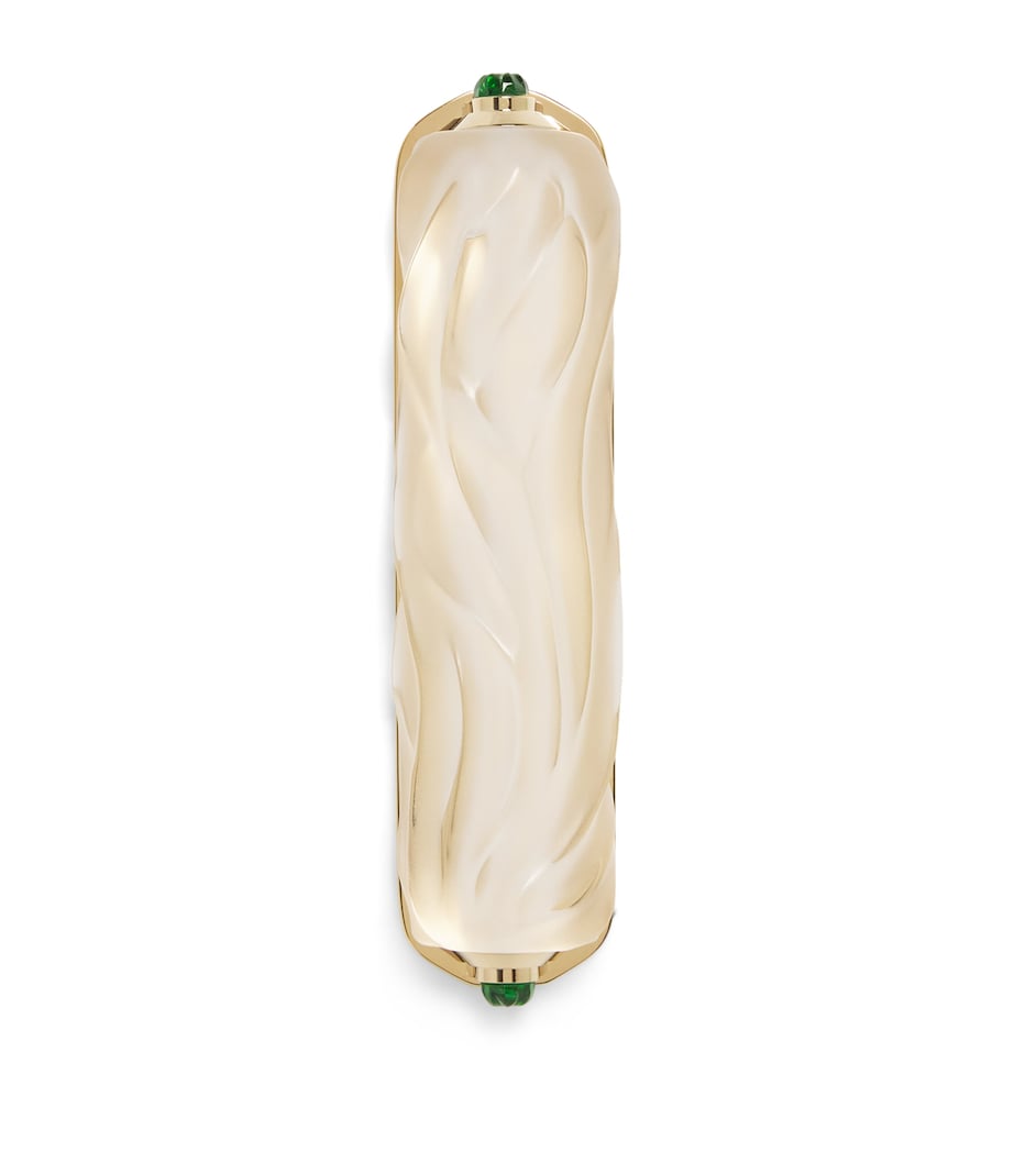 Lalique x Irma Orenstein Crystal Mezuzah Statue