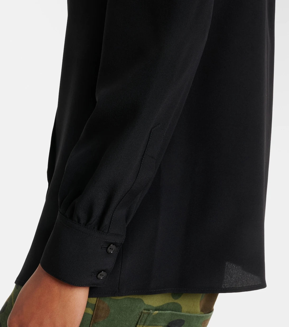 Nili Lotan - Colt tie-neck silk blouse