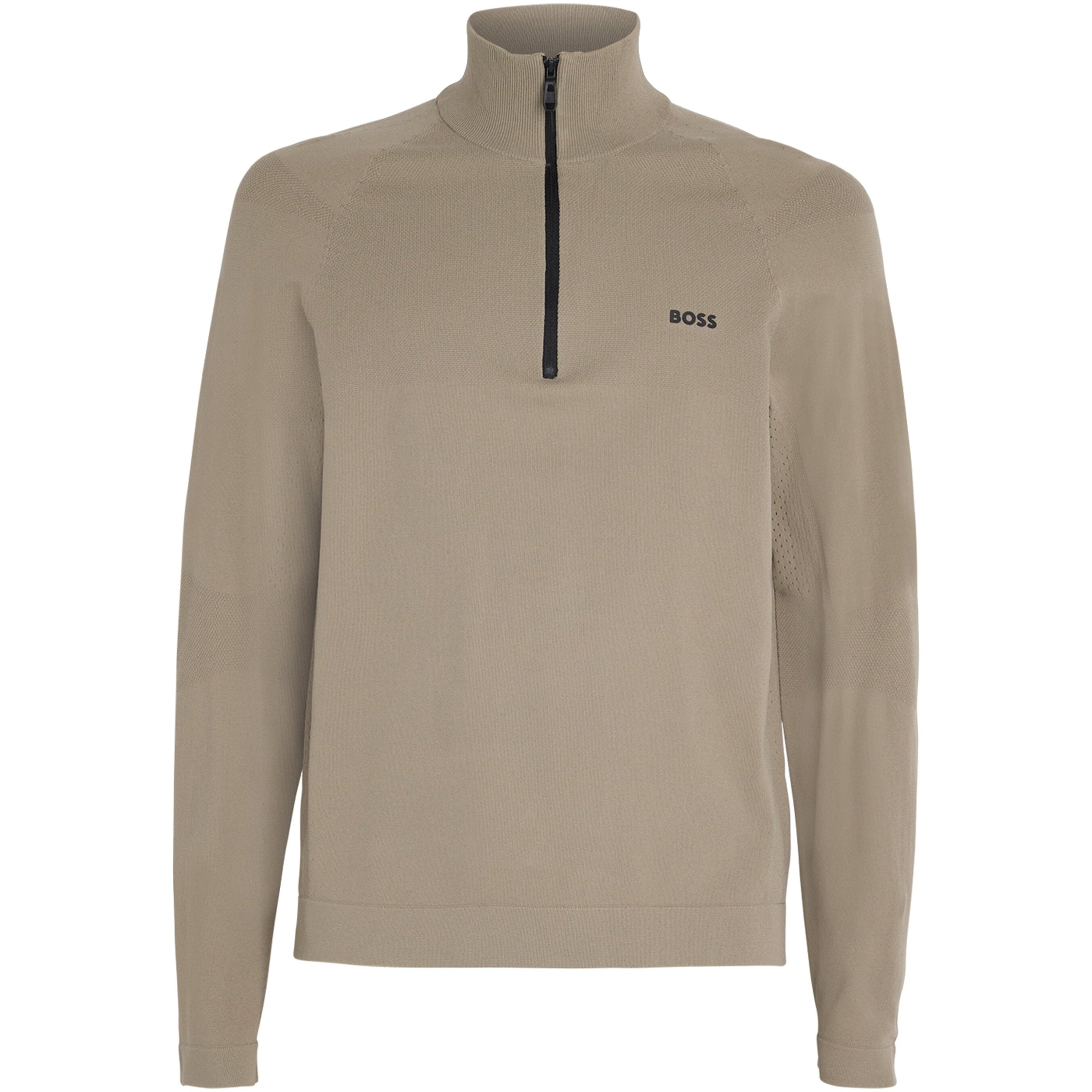 Seamless Quarter-Zip Sweater