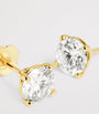 Yellow Gold and Diamond Stud Earrings (1.50ct)