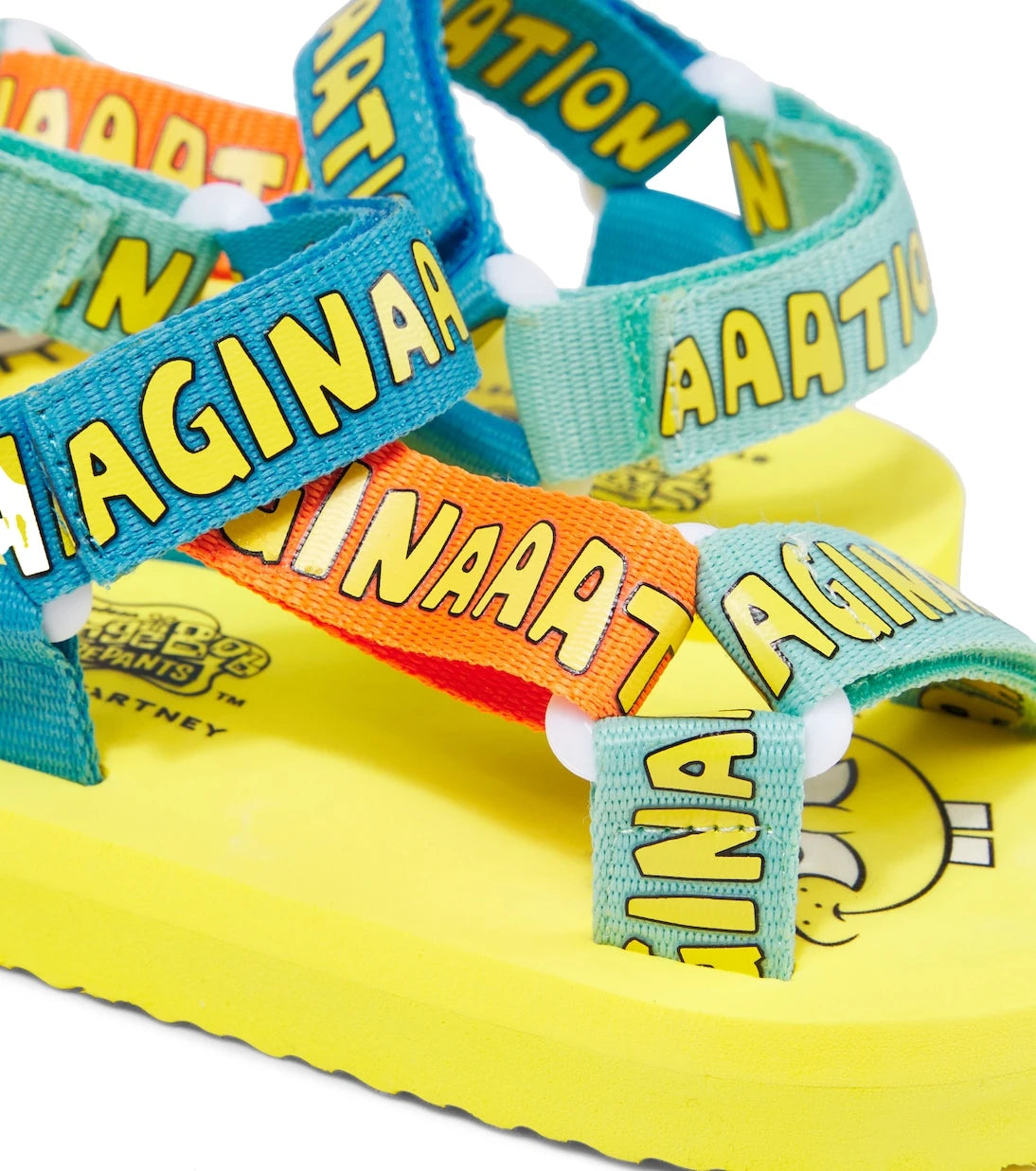 Stella McCartney Kids - x SpongeBob SquarePants printed sandals