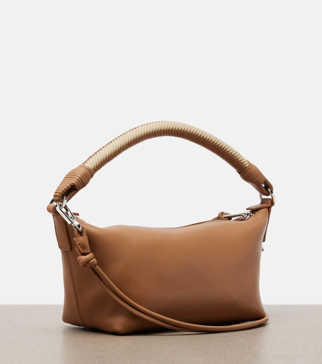 Loewe - Cala Small leather top-handle bag