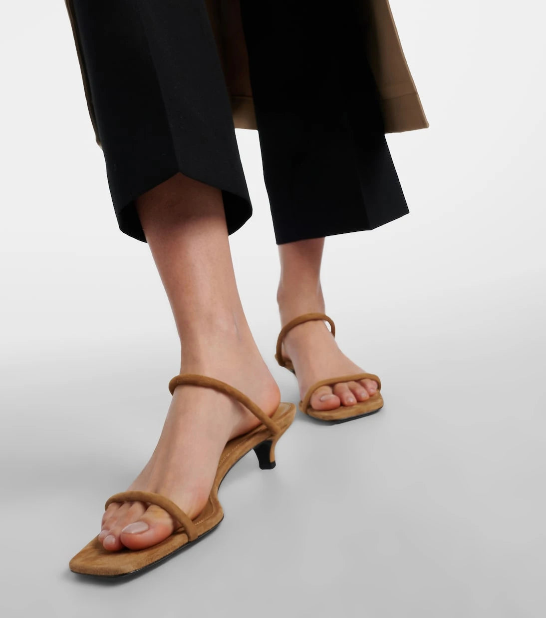Toteme - The Minimalist 35 suede sandals