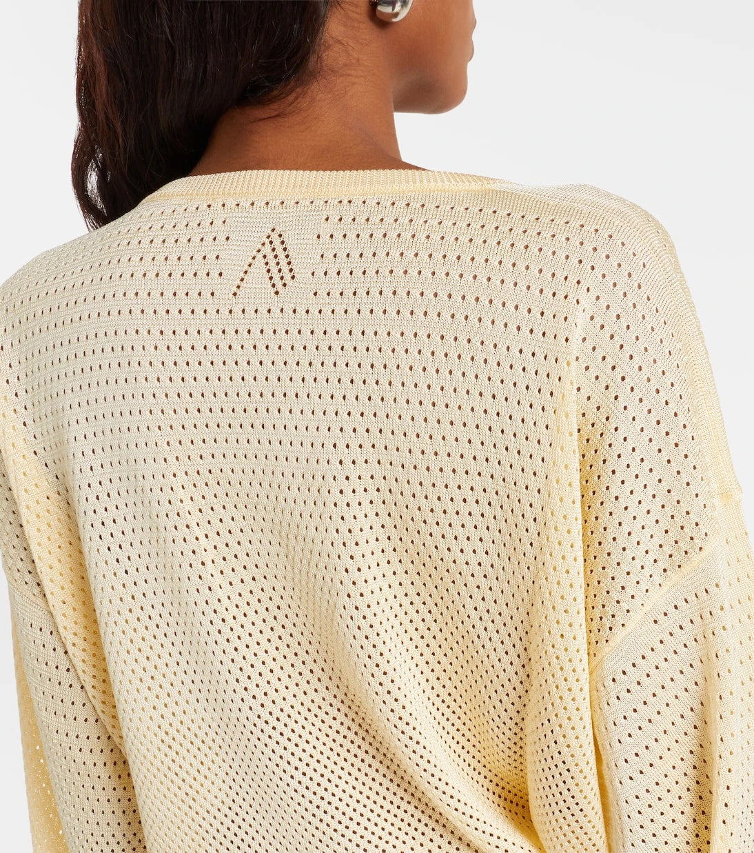 The Attico - Open-knit minidress