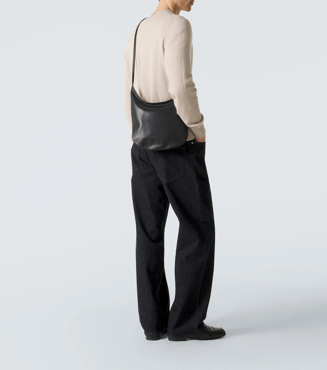 The Row - N/S Izzy leather shoulder bag
