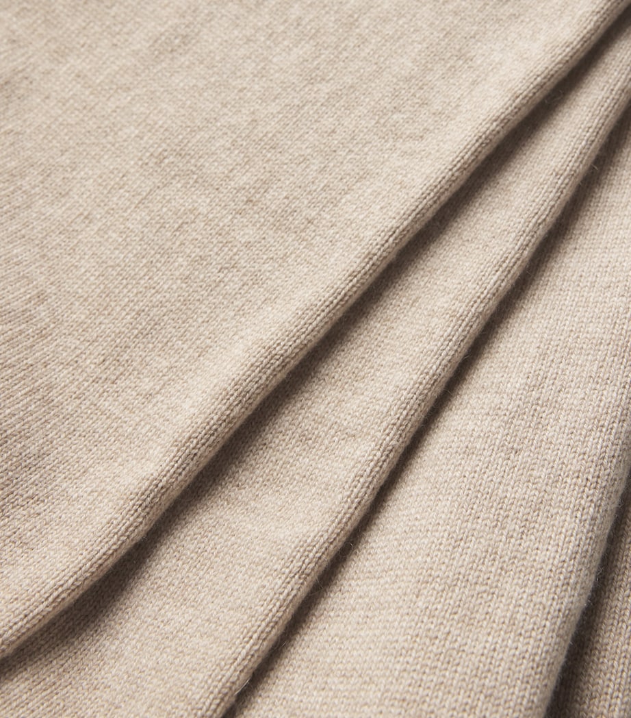 Cashmere Wide-Leg Sweatpants