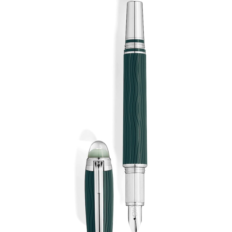 Platinum-Coated StarWalker PolarGreen Fountain Pen