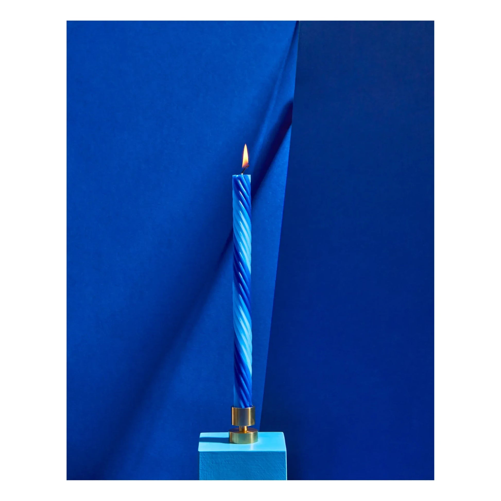 Lex Pott - Rope Candles - Set of 4 | Blue