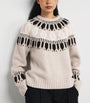 arch 4 Beige Cashmere Fair Isle Jackson Sweater