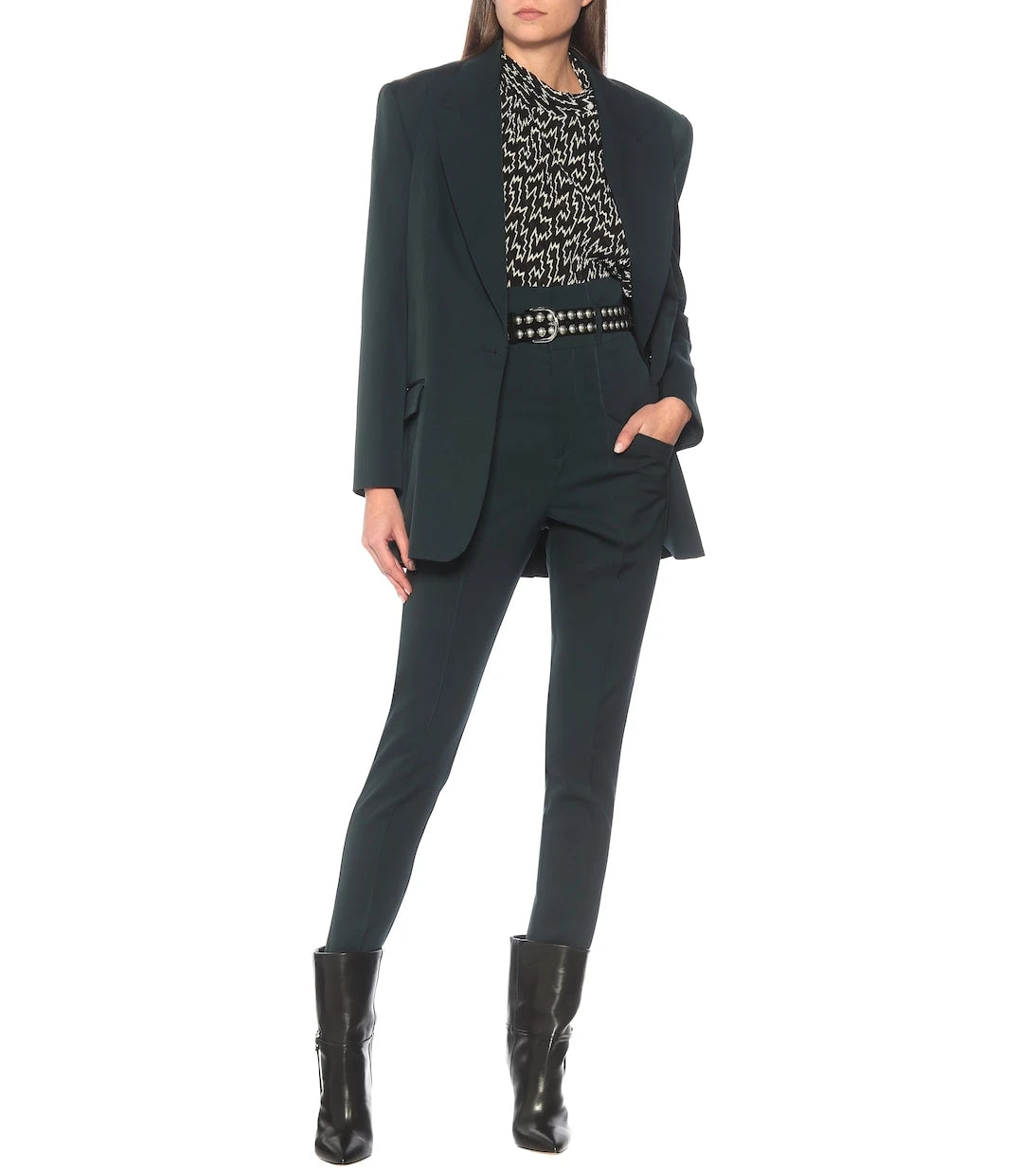 Isabel Marant - Padme high-rise wool pants