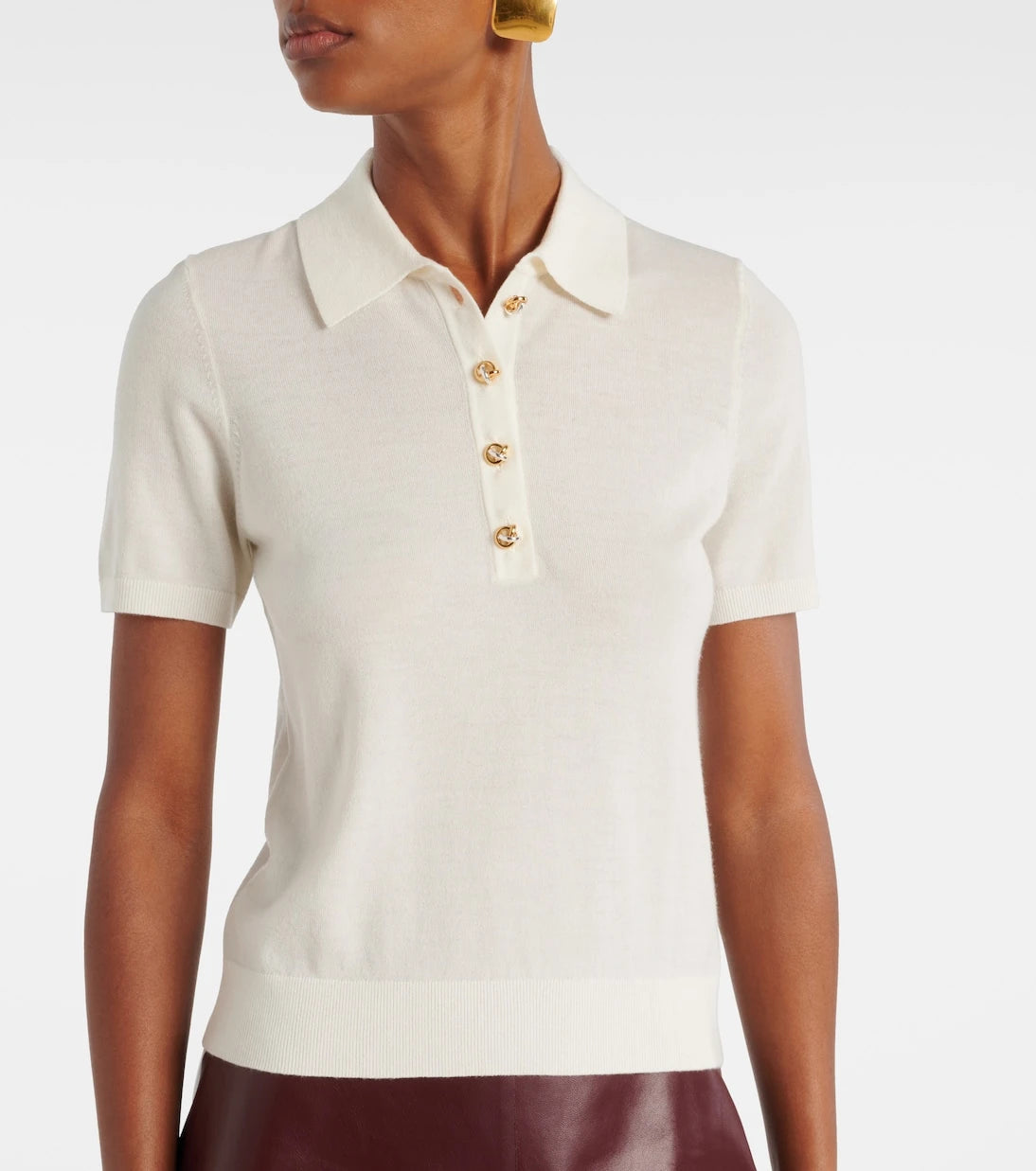 Altuzarra - Nemo wool-blend polo shirt