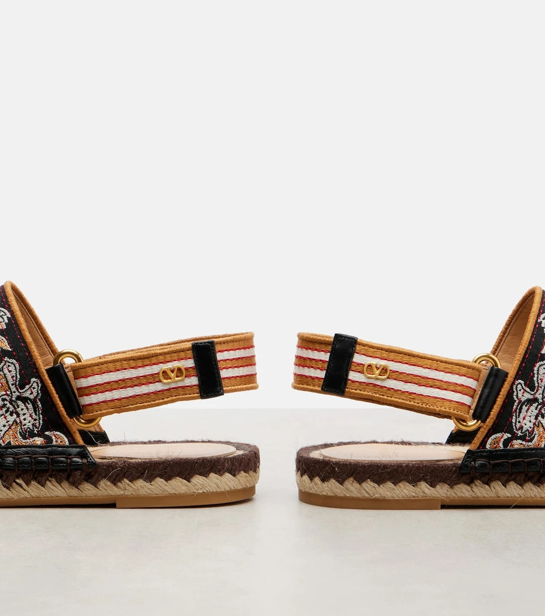 Valentino Garavani - Bribri embroidered espadrille sandals
