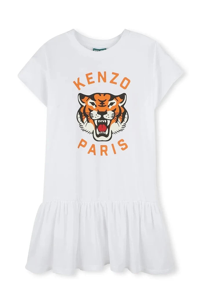 Kenzo Kids Çocuk Pamuklu Elbise
