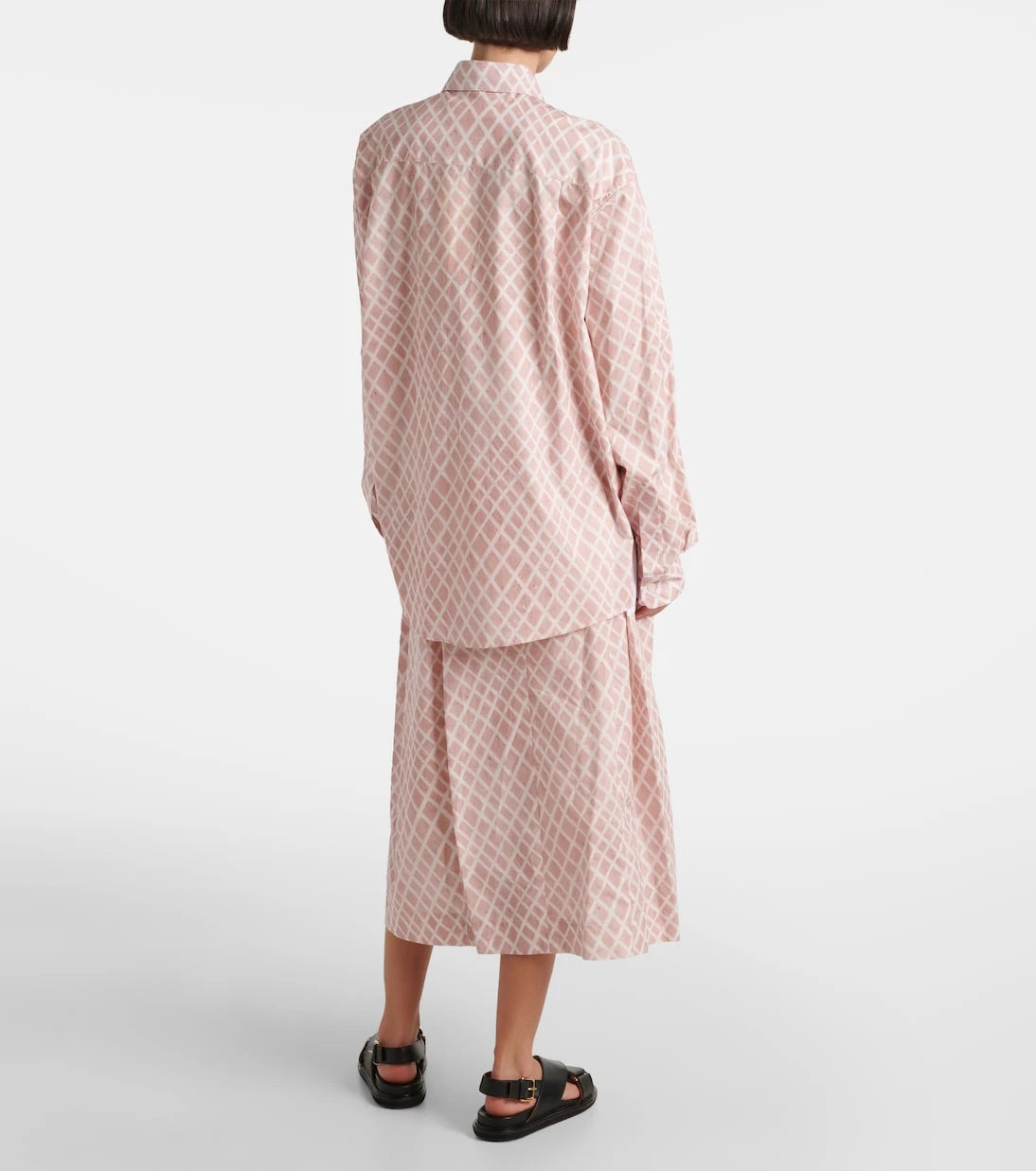 Marni - Checked cotton poplin shirt