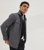 Brunello Cucinelli Grey Virgin Wool Overshirt