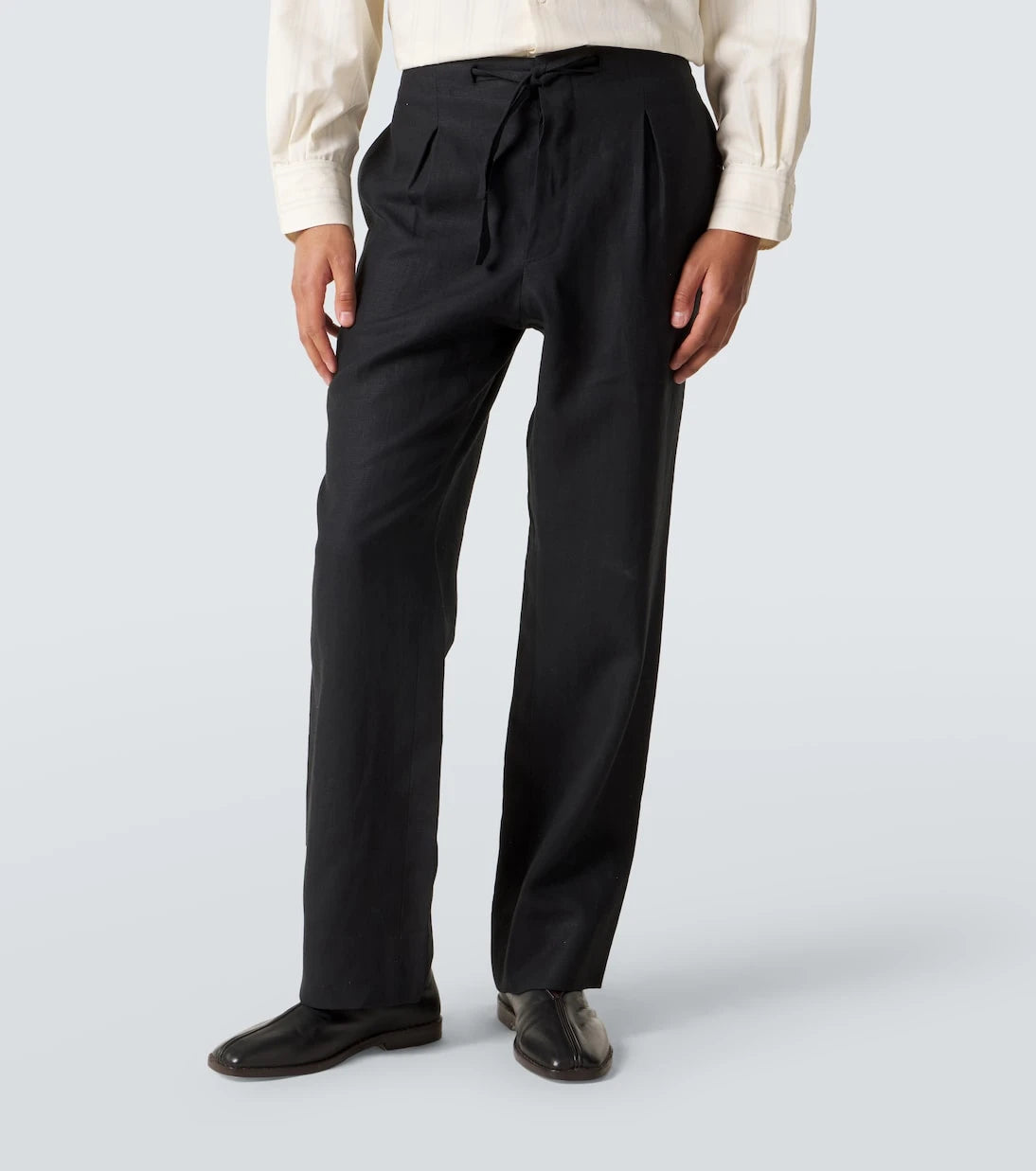 Stòffa - Linen straight pants