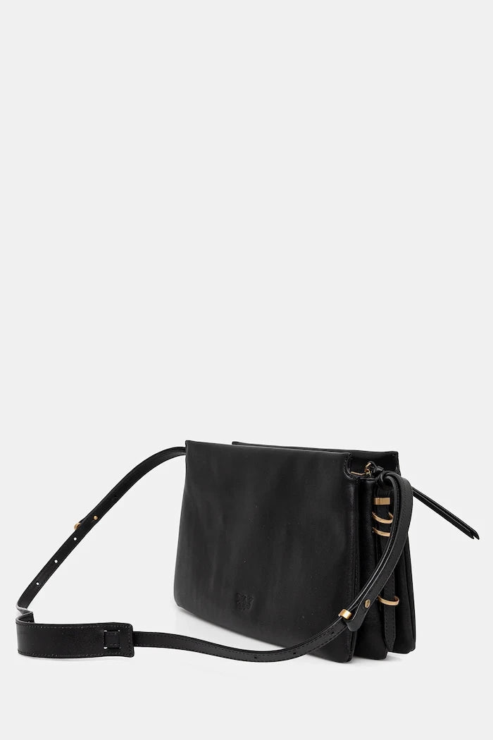 Pinko чанта crossbody дамска от кожа