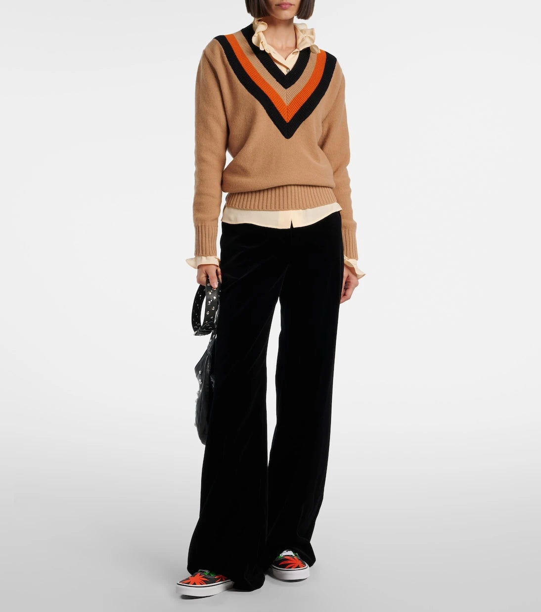Valentino Garavani - and Vans VLogo printed sneakers
