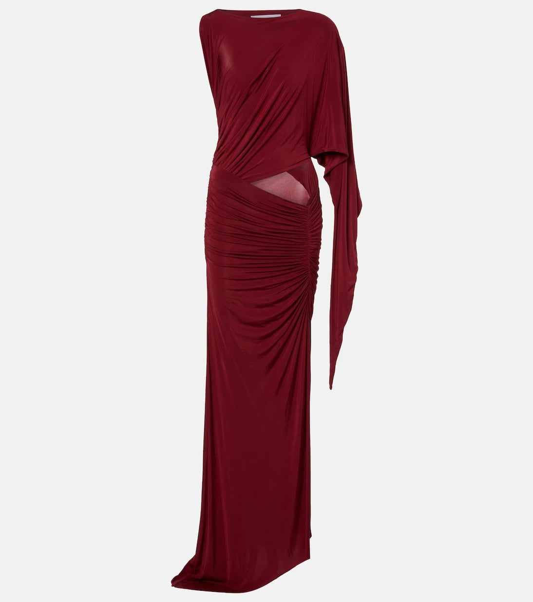 Alex Perry - Asymmetric gathered jersey gown