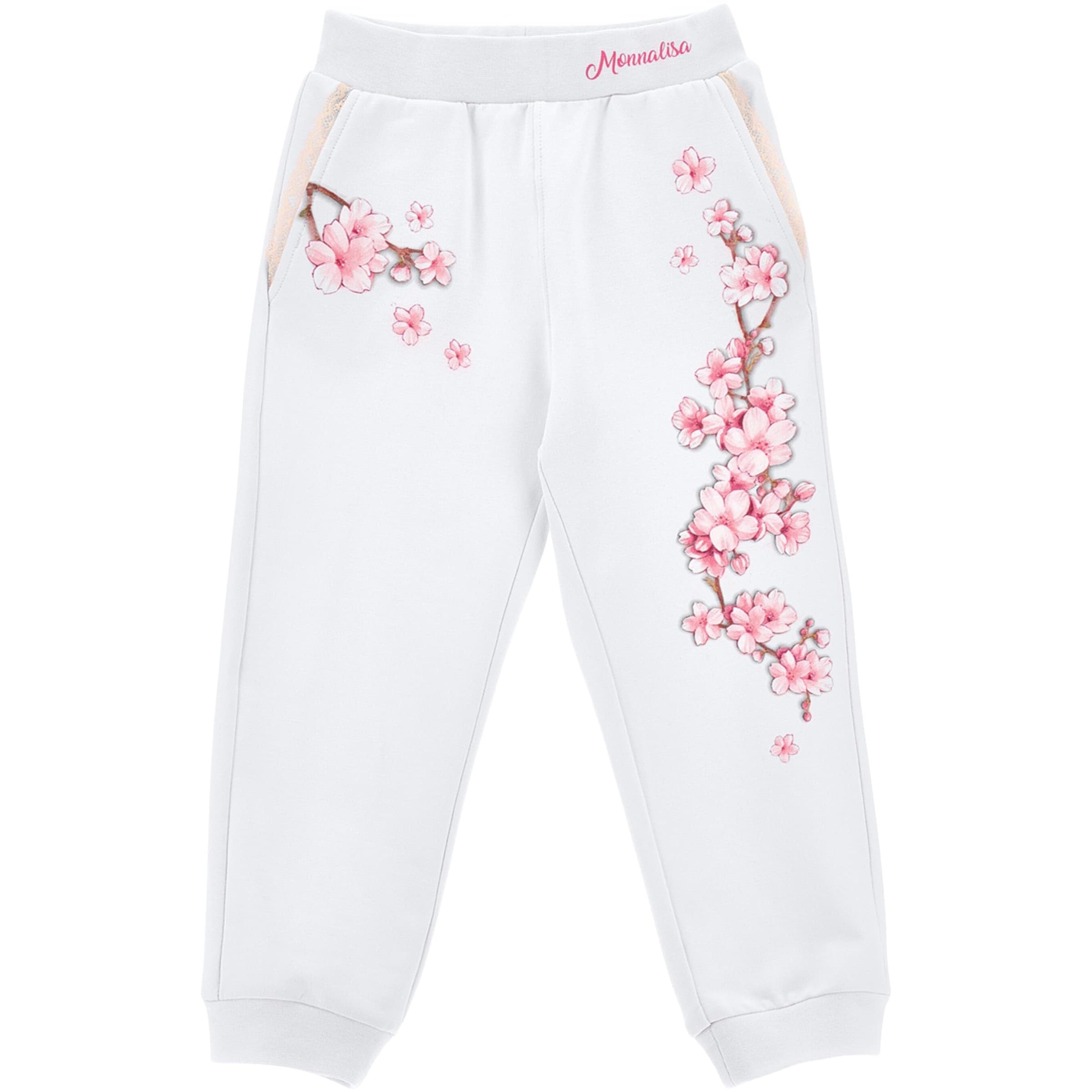 Stretch-Cotton Floral Sweatpants (2-12 Years)
