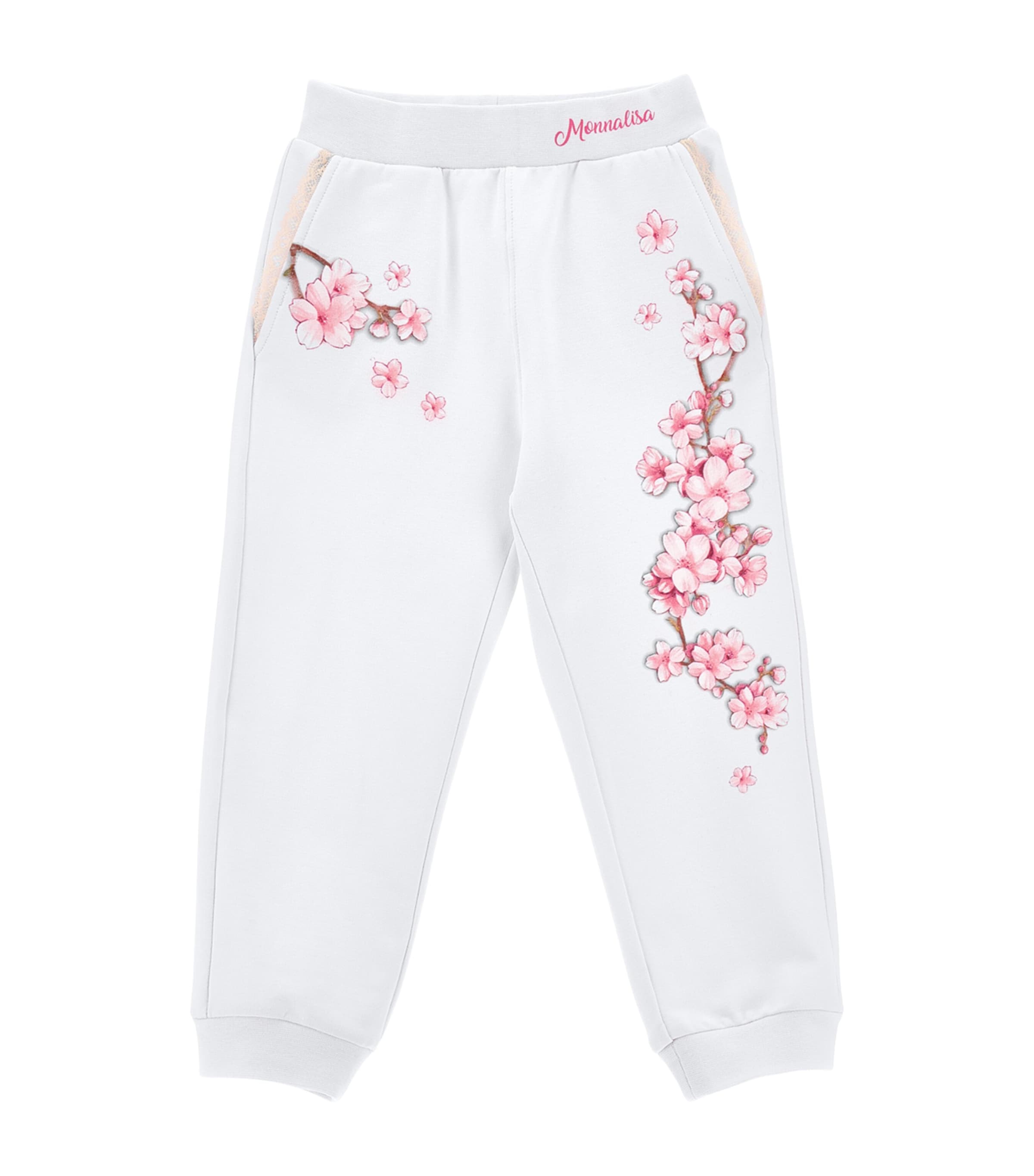 Stretch-Cotton Floral Sweatpants (2-12 Years)