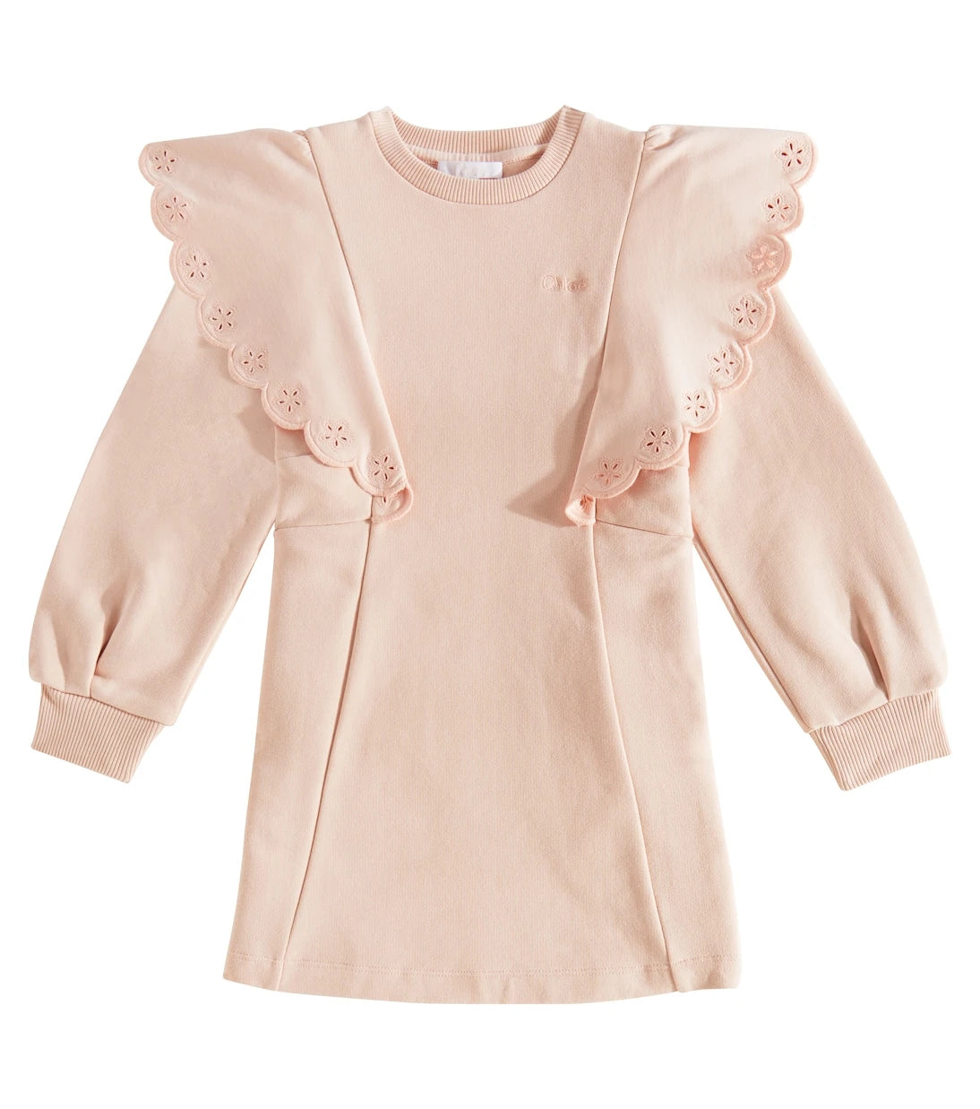 Chloé Kids - Embroidered cotton dress